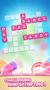 Word Sweets - Free Crossword Puzzle Game Screen Shot 1