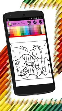Coloring Book for Kitty Cat Screen Shot 5