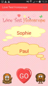 Liebe Test Horoskop Screen Shot 2