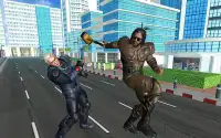 हथौड़ा सुपर हीरो: बिजली आंधी अपराध शहर लड़ाई Screen Shot 4