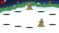 Snowball Fight - Free whack-a-mole game Screen Shot 1
