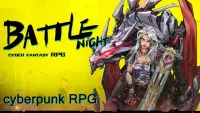 Battle Night: Cyberpunk RPG Screen Shot 1