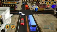 Real Traffic Coach Bus Driving Simulator 17 🚌 Screen Shot 3