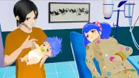 Pregnant Anime Mother Life Sim Screen Shot 0