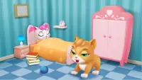 Cute Kitten - 3D Virtual Pet Screen Shot 4