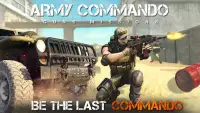 陸軍銃のゲーム: 自由 バトルロワイヤル 戦争ゲーム 2021 Screen Shot 1
