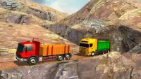Transport routier de camion d'or de montée Screen Shot 12