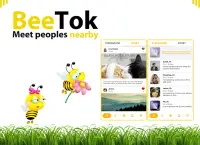BeeTok : Bee talk and we chat, meet me date nearby Screen Shot 0