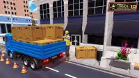 트럭 시뮬레이터 2019 - 유로 트럭 운전 Screen Shot 3