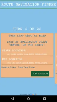 Driving Route GPS Navigation F Screen Shot 3