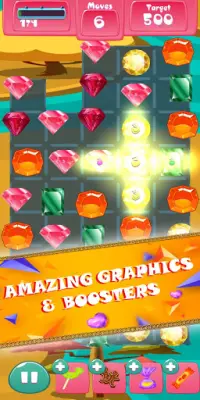 Jewel Match 3 Blast 2020 – Adventure Puzzle Game Screen Shot 1