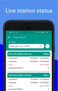 Live Train & Indian Railway PN Screen Shot 3