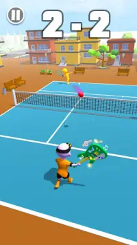 Tennis Master 3D--Legend of Stickman Screen Shot 3