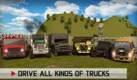 Off-road Büyük kamyon sürücü Screen Shot 8
