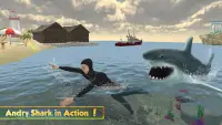 Kehidupan Hiu Putih Besar: Simulasi Megalodon Screen Shot 4