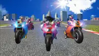 Amazing Gokuhero Bike Racing Battle Screen Shot 9