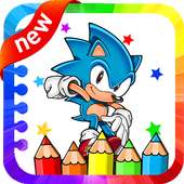 Coloring Game For Sonic 2018
