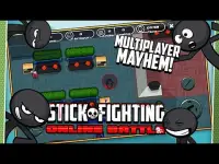 Stick Fighting: Online Battle Screen Shot 1