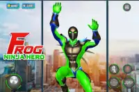 Flying Frog Ninja Hero Strange Gangster Vegas Screen Shot 11