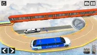 Police Limo Car Stunts - Mega Ramp Car Racing Game Screen Shot 2