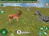 البرية الحيوانات الصيد 3D: الغابة مطلق النار قناص Screen Shot 2