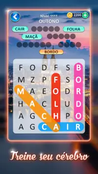 Pesquisa de palavras: quebra-cabeça de palavras Screen Shot 1