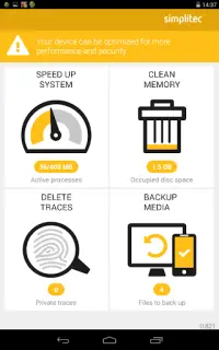 simpli Clean Mobile  - BOOSTER & CLEANER Screen Shot 9