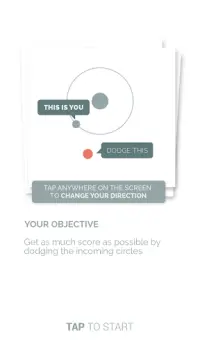 Dodgebit - Dodge the Circle Screen Shot 1
