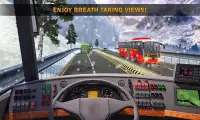 Christmas Bus Downhill Drive: Bus Transport Game Screen Shot 3