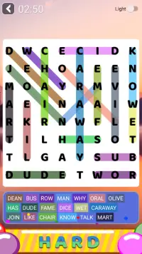 Word Search Game - Challenge Your Brain Screen Shot 1