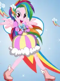 Dress up Rainbow Dash Games Screen Shot 2