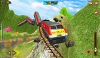 قطار الطرق الوعرة 2020 - ألعاب قطار يورو Screen Shot 9