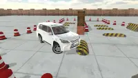 Prado Car Parking: Car Games Screen Shot 1