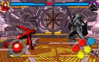 Ultimate Hero Spider Battle Verse Fight Iron Robot Screen Shot 2