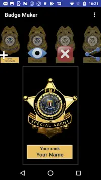 Badge Maker Screen Shot 1