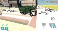 Garbage Truck Simulator 3D Screen Shot 1