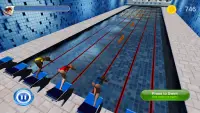 jogo natação 3D Screen Shot 3