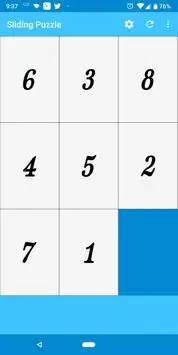 Sliding Puzzle Screen Shot 0