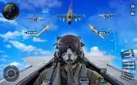 ジェット戦闘機の平面3D - 空の空の戦闘機Sim 2017 Screen Shot 4
