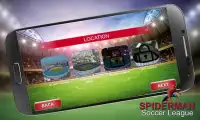 Spiderman Soccer League Unlimited Screen Shot 2