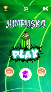 Jumpusko - Tower Jumping Game Screen Shot 0