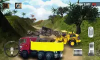 Excavator Drive Simulator Game Screen Shot 1