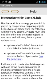 Nim Game XL Screen Shot 5