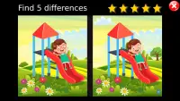 Find 5 differences for kids Free Screen Shot 2