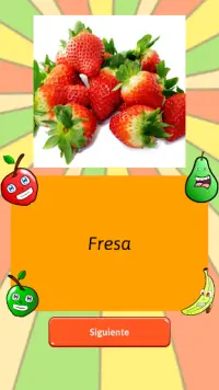 Sopa de Letras de Frutas Screen Shot 2