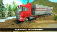 Off-Road USA Trucker Muddy Driving: Heavy Cargo Screen Shot 11