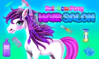 Rainbow Pony Hair Salon Screen Shot 0
