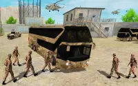 陸軍バス運転シミュレータ：陸軍バスゲーム Screen Shot 2