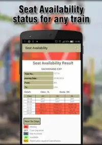 Indian Railways Enquiry Screen Shot 5