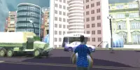 Road cross risky - free games Screen Shot 1